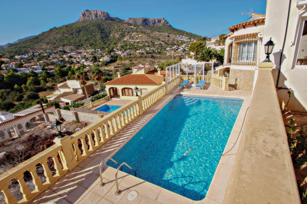 Tosal Julia - Sea View Villa With Private Pool In Calpe Bagian luar foto