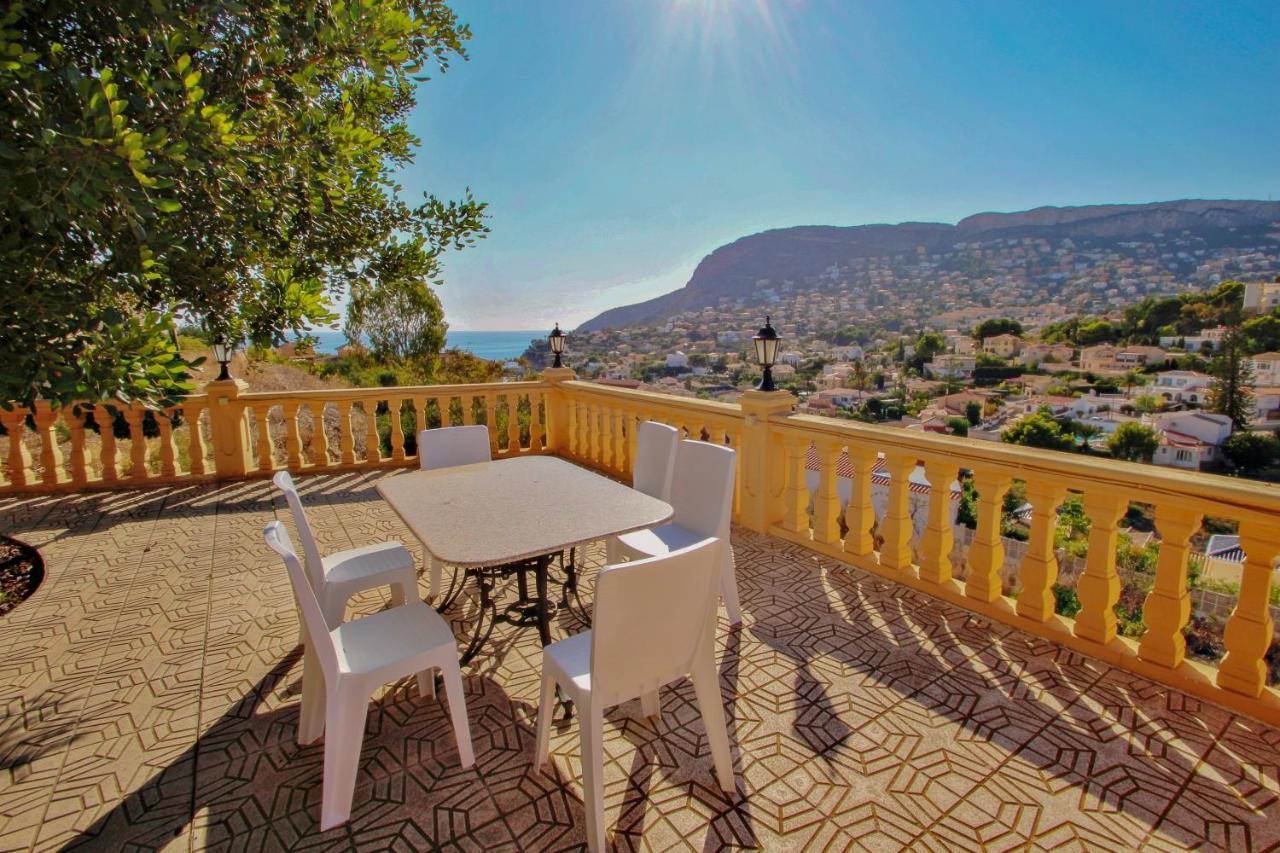 Tosal Julia - Sea View Villa With Private Pool In Calpe Bagian luar foto